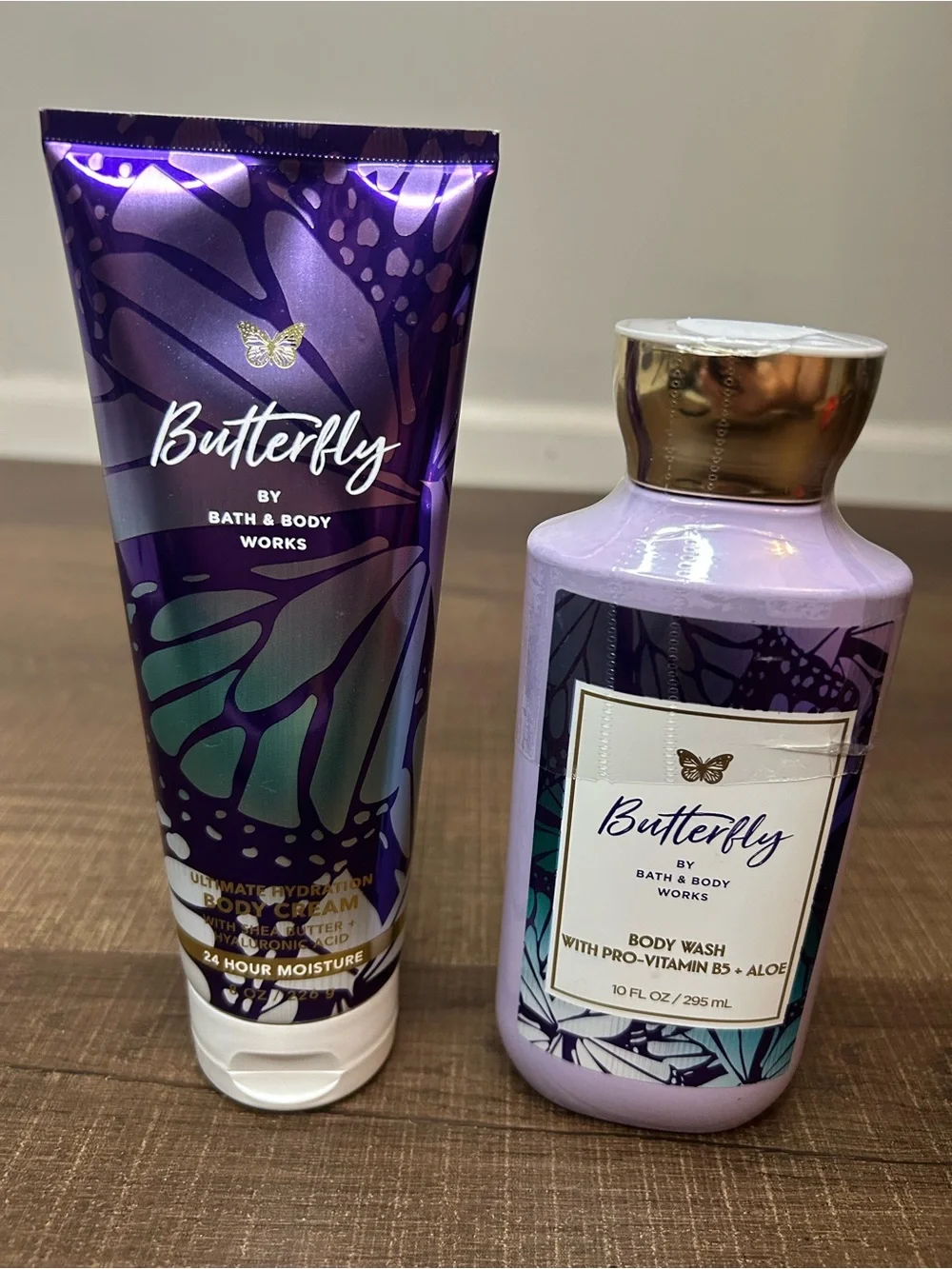 Bath & Body Works Butterfly Set of 2 includes Body Cream & Body Wash NEW